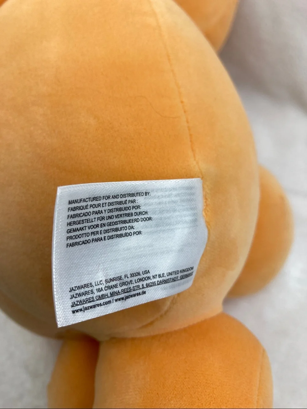 Pokemon Sleeping Teddiursa Plush Stuffed Animal Toy 21”